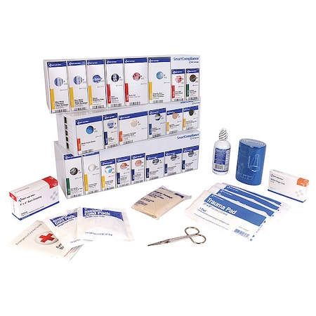 First AID Only 91132-021 Complete Refill or Kit, Not Applicable Not Applicable, 273 Components, 50 People Served