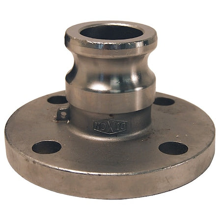 Dixon 150-AL-SS Cam and Groove Adapter, Flange, SS