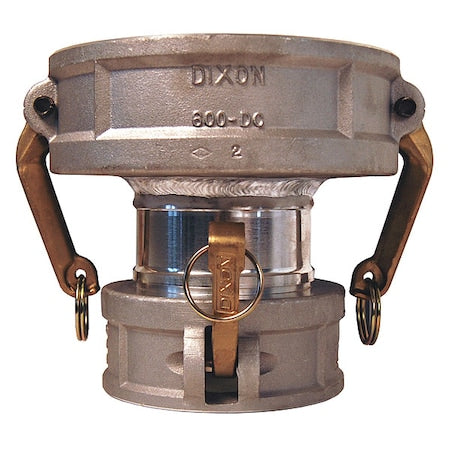 Dixon 150-DD-SS Cam and Groove Coupling, SS, Nitrile