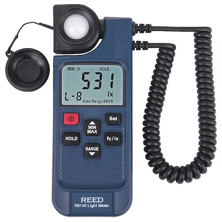 Reed Instruments R8140 LightMeter, +/-3%Light ACC