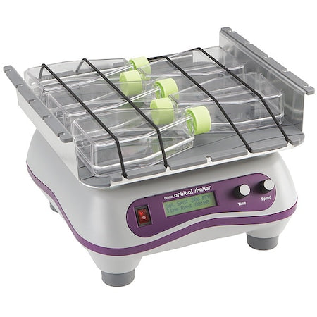 Heathrow Scientific 120460 Digital Orbtl Shaker, 100-240V AC, Prpl/Gry