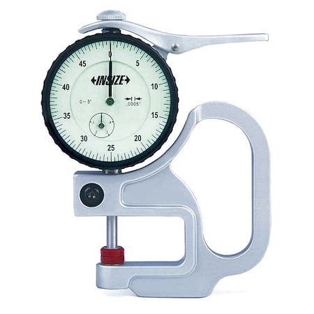 Insize 2364-055 Dial Thickness Gauge, Accuracy +/-0.0008