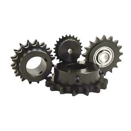 Tritan D80BS18H X 1 1/2 Roller Chain Sprocket, Finished Bore with Keyway & SS, 80-2 Chain Size, 18 # of Teeth