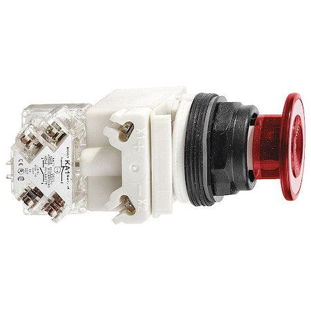 Schneider Electric 9001SKR9P35LRR Push Button Operator, 30 mm, Not Applicable, Red