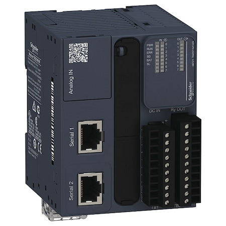 Schneider Electric TM221M16R LogicController, 8Inputs, 8Outputs, 2GB