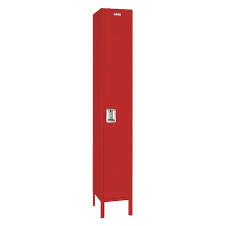Lyon YFC5022 Wardrobe Locker, 12 in W, 18 in D, 66 in H, (1) Tier, (1) Wide