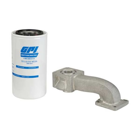 GPI 129500-01 Fuel Filter Kit, 10micron, 25 gpm, 50 psi, 8 in L