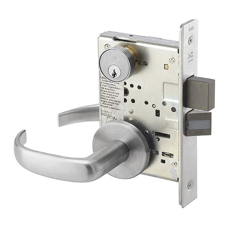 Assa Abloy Accentra 8822FL PBR 626 RH LC Mortise Lockset, Mechanical, Dormitory