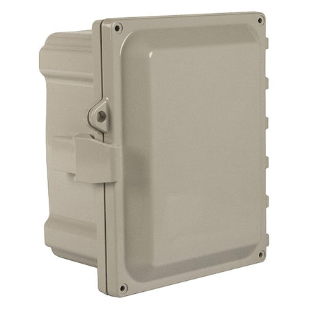 Wiegmann HW-P181604CHQR Quick Release Padlock Latch Electrical Enclosures, 18 in H, 4 in D, 16 in W, 1, 12, 3R, 4, 4X, 6P