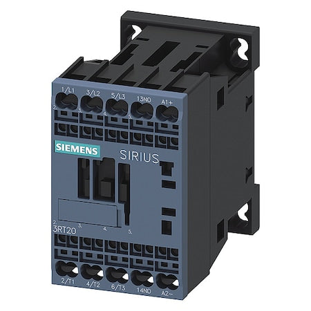 Siemens 3RT20172BB41 IEC PowerContactor, Non-Reversing, 24V DC