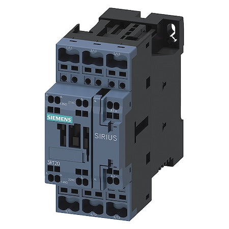 Siemens 3RT20262BB40 IEC PowerContactor, Non-Reversing, 24V DC