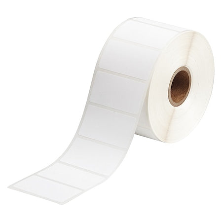 Brady THT-156-490-1.5-SC Laboratory Label, White, Labels/Roll: 1500