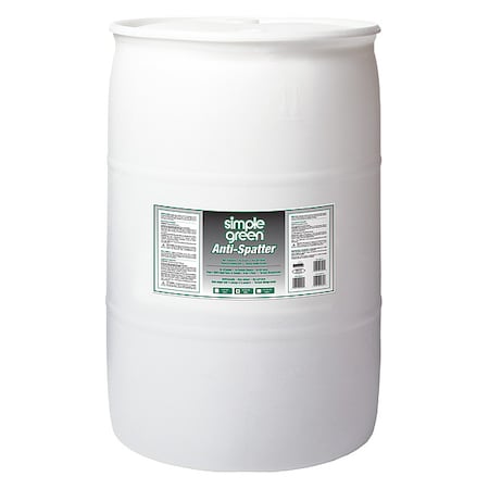 Simple Green 1400000113467 Antispatter, 55 gal, Drum