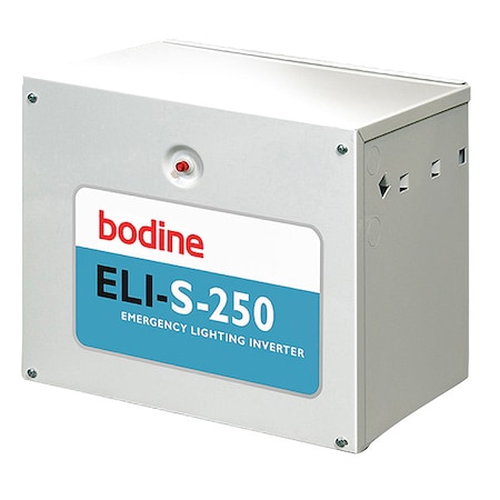 Bodine ELIS250I2UO30ADI2 Emerg Light Inverter, 250W, 10 in-L, 1PK