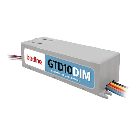 Bodine GTD10DIM Generator Transfer Device, 4-1/2