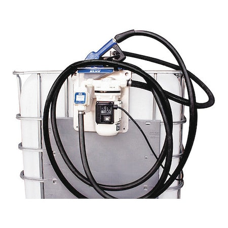 Piusi F00201A1J Electric Operated Drum Pump, 120V DC, 9 Max. Flow Rate