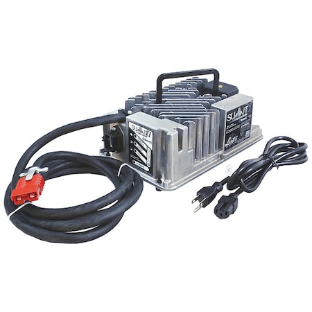 Nilfisk 797PA4 Battery Charger, 9 3/4 in L, Black