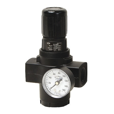 Dixon R17-800RG Series 1-Jumbo Regulator w/Gauge, 1