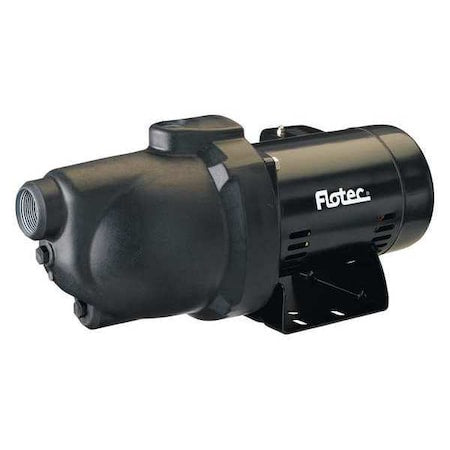 Pentair Flotec FP4032 Jet Pump, Thermoplastic, Shallow Well, 1 HP