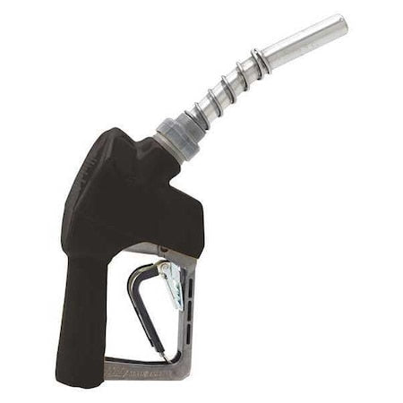 Husky 159504-04 FuelNozzle, Black, 3/4 in, NPT, 7 in AlumSpout