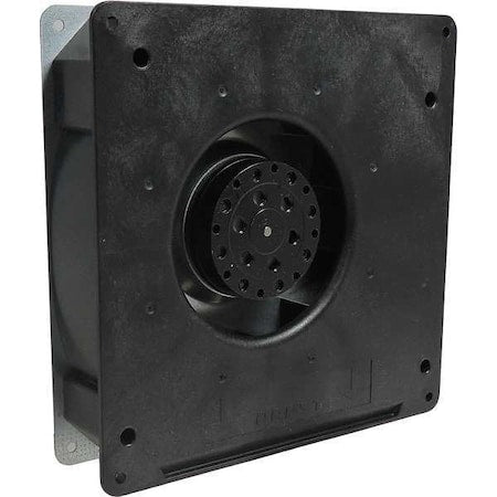EBM-Papst RG125-19/06 Compact Blower, Square, 115V AC, 1 Phase, Fiberglass Reinforced Plastic with Galvanized Steel Base