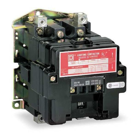 Square D 8903SMO12V02 120V AC Mechanically Held Lighting Contactor 4P 30A