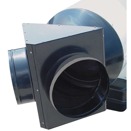 Heat Wagon AR212 Portable Heater Duct Otlt Adaptor, 2-way, 13