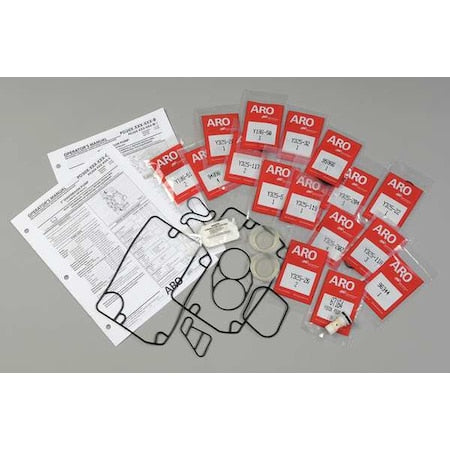 ARO 637421 Air Motor Kit, w/ (5) U-Cups/Pilot Piston