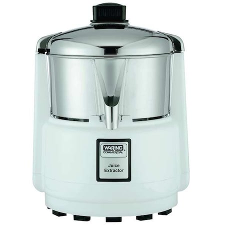 Waring Commercial 6001C Juicer, 12-3/8 in H, 10-1/4 in W, White