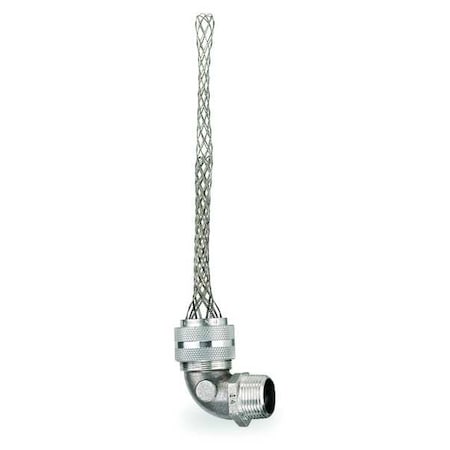 Hubbell Wiring Device-Kellems 074011046 Strain Relief Cord Grip, 90 Deg, 1 1/2 In