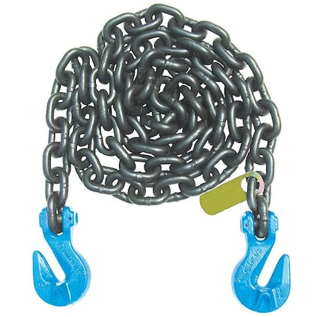 B/A Products CO G10-51610SGG 5/16 Grade100 Tagged Recovery Chain 10Ft