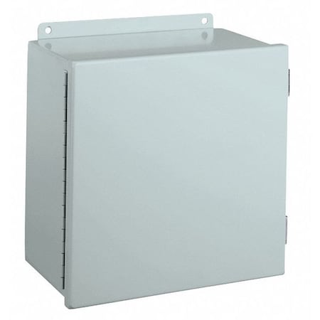 Wiegmann B141208CH Screw Clamps Electrical Enclosures, 14 in H, 8 in D, 12 in W, 12, 13, Steel
