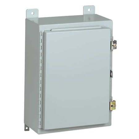 Wiegmann N12363612 Padlockable Hasp Electrical Enclosures, 36 in H, 12 in D, 36 in W, 12, 13, Steel