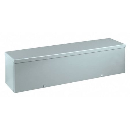 Wiegmann RSCG060624NK Wiring Trough, 3R Rating, Carbon Steel, ANSI 61 Polyester Powder