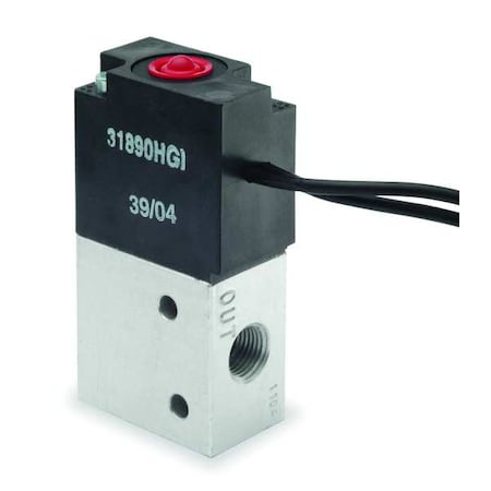 ARO P211SC-012-D Solenoid Air Control Valve, 1/8 In, 12V DC