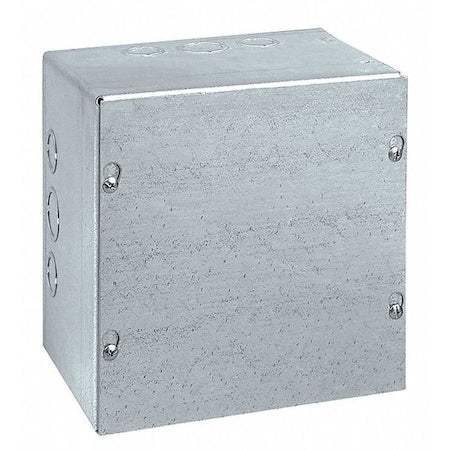 Wiegmann SC242406G Captive Screws Electrical Enclosures, 24 in H, 6 in D, 24 in W, 1, Steel