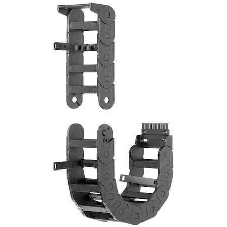 Igus 27-10-063-0-4 Cable Carrier, Med, Open, OW4.57In / 116 mm