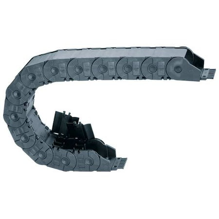 Igus 3480-075-100-0-4 Cable Carrier, Med, Tube, OW3.74In / 95 mm