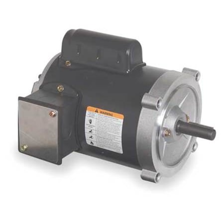 DAYTON 5GD55 Capacitor-Start General Purpose Motor, 1/3 hp HP, 115/208-230V AC Voltage, 56C Frame