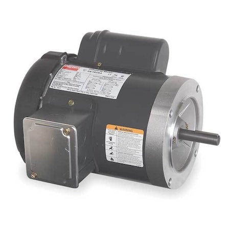 DAYTON 6XJ44 Capacitor-Start General Purpose Motor, 1/4 hp HP, 56C Frame, 115/208-230V AC Voltage