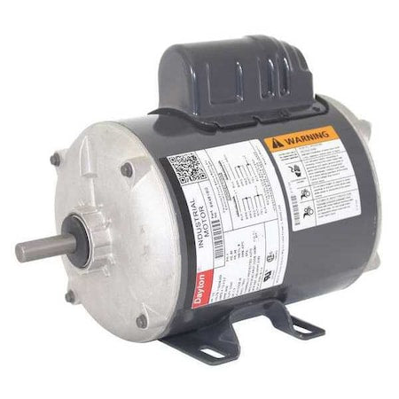 DAYTON 6K481BG Capacitor-Start General Purpose Motor, 1/3 hp HP, 115/208-230V AC Voltage, 48 Frame