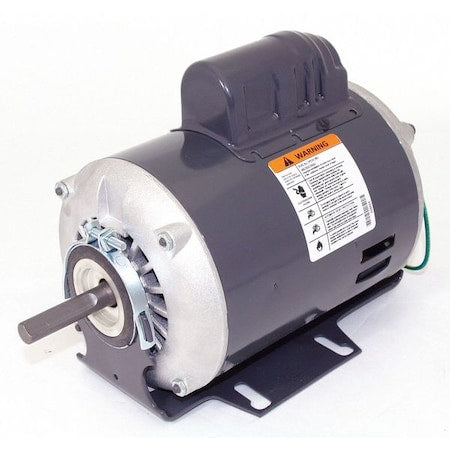 DAYTON 6K490 Capacitor-Start Belt Drive Motor, 1/3 HP, 115/230V AC Voltage, 48Z Frame, 1,725 Nameplate RPM
