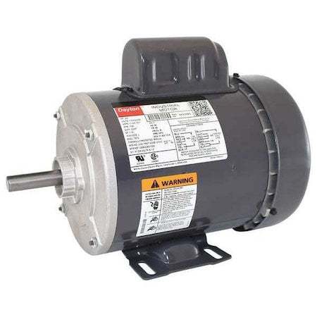 DAYTON 6K639 Capacitor-Start General Purpose Motor, 3/4 hp HP, 115/208-230V AC Voltage, 56 Frame