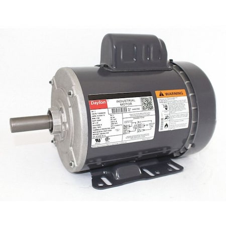 DAYTON 6K827 Capacitor-Start General Purpose Motor, 1 hp HP, 115/208-230V AC Voltage, 143T Frame