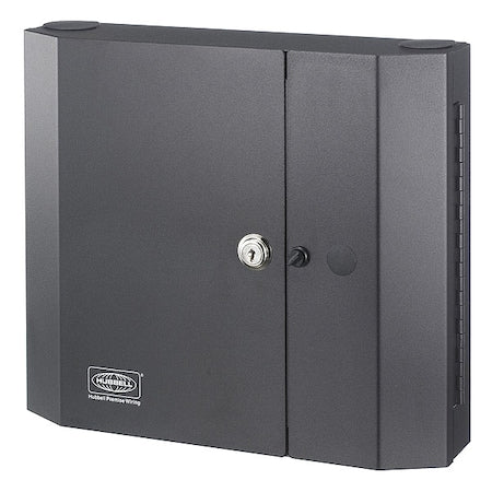 Hubbell Premise Wiring FCW4SP Cabinet, Wall Mount, 2-Door, 4 FSP, 12 in H
