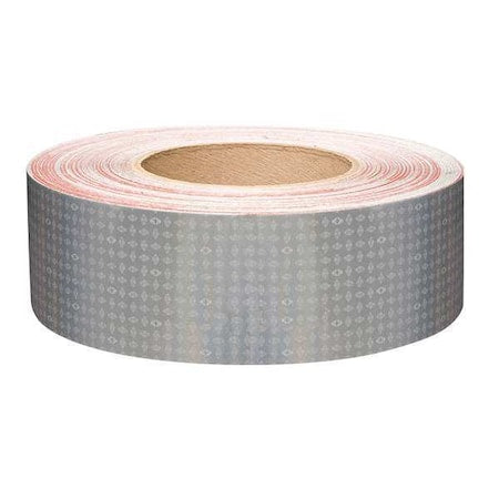 Oralite 18653 Reflective Tape, W 2 In, White
