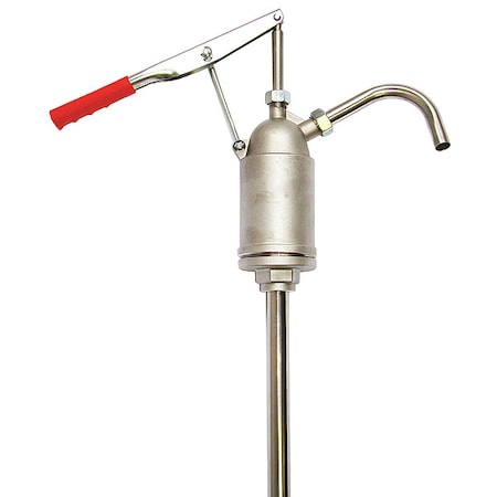 Action Pump 5500 Hand Drum Pump, Stainless Steel, 3/4In OD