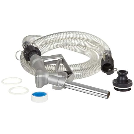 Action Pump IBC-DRM-8A2M Discharge Hose Kit, 1 in Dia, 8ftL, PVC