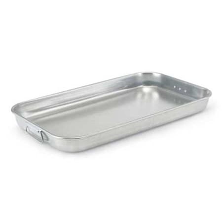Vollrath 68253 Satin Aluminum Bake and Roast Pan with Handles, 22-7/8