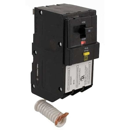 Square D QO340GFI Miniature Circuit Breaker, QO Series, 40A, 3 Pole, 208/120V AC, 10kA at 208/120V AC, A Curve